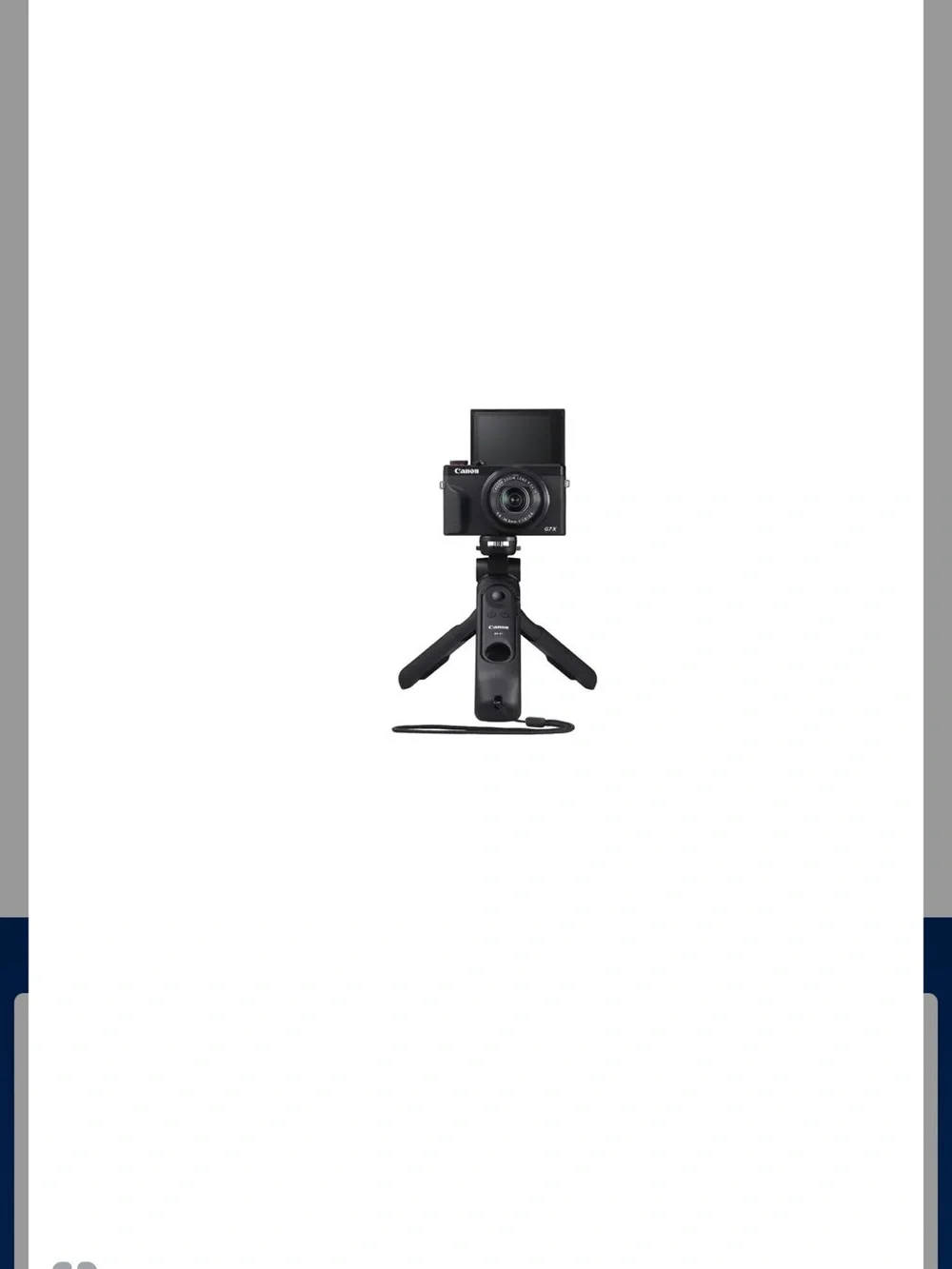 Canon HG-100TBR TRIPOD GRIP & Wireless Remote Shutter with Wrist Strap